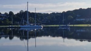 Beaulieu River am Morgen